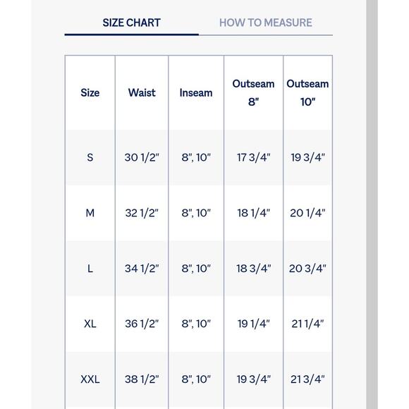 Fair Harbor Men's XL 8" The Anchor Seapine Compression Performance Board Shorts - Picture 6 of 6